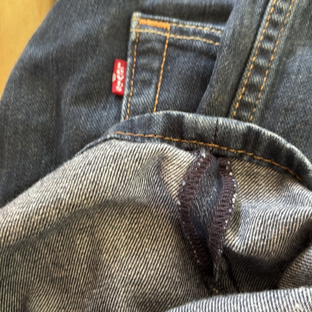 2 pair of Levi's Denim 569 Jeans 36x32. On new with tags. - Picture 6 of 8